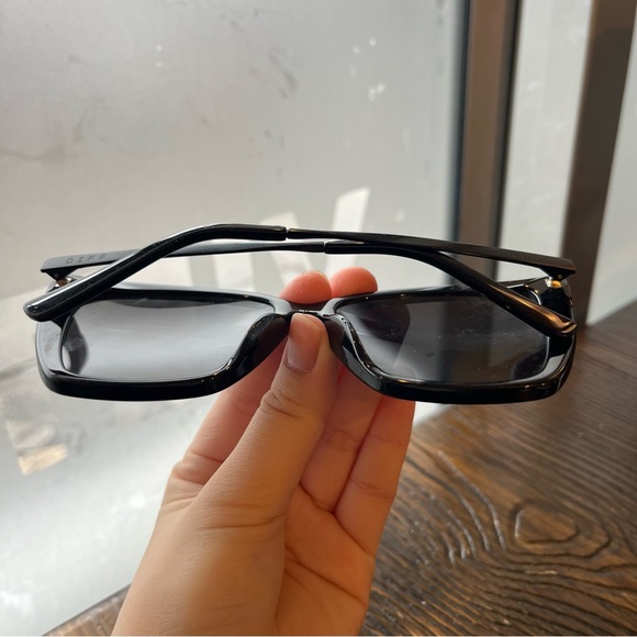 DIFF Eyewear Black Sunglasses BECKY II BK-GR30P PRC! - Picture 11 of 11